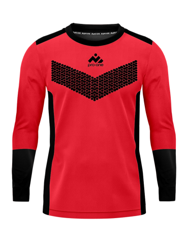 Camiseta Arquero M/Larga Pro-One Premier Rojo/Negro