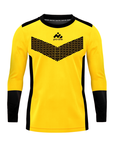Camiseta Arquero M/Larga Pro-One Premier Amarillo/Negro