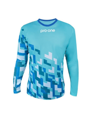 Camiseta de Arquero Pro-One Pixel Celeste